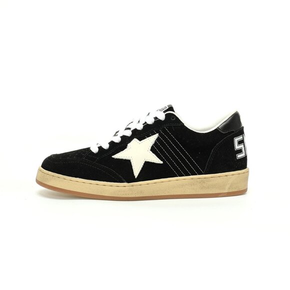 Golden Goose Mens Sneaker in Black & White & Brown - Picture 1 of 10